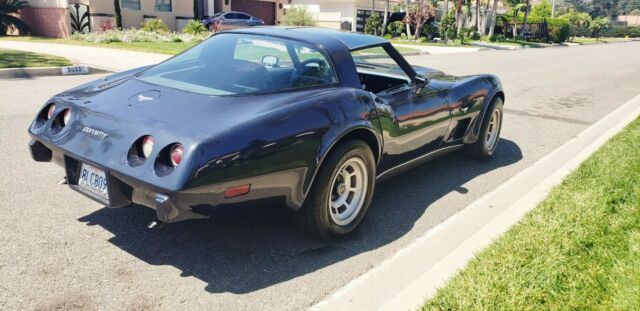 1979 Blue Chevrolet Corvette Coupe
