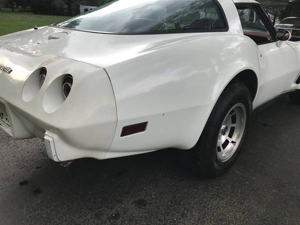 1979 WHITE Chevrolet Corvette Coupe