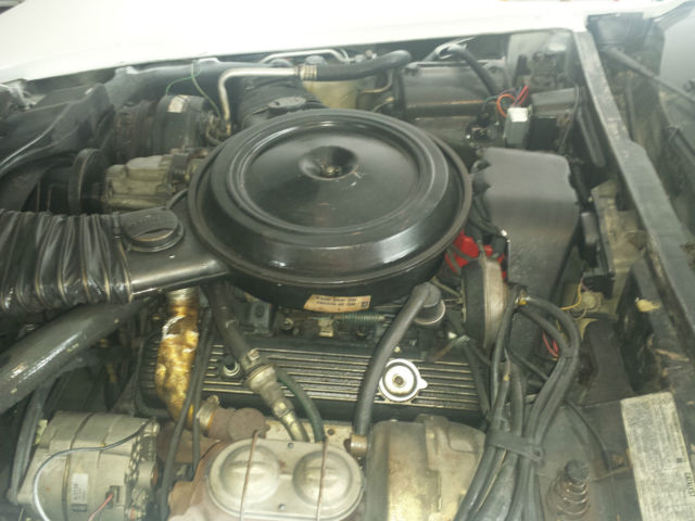 1979 White Chevrolet Corvette Coupe