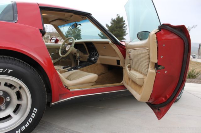 1979 Red Chevrolet Corvette Coupe