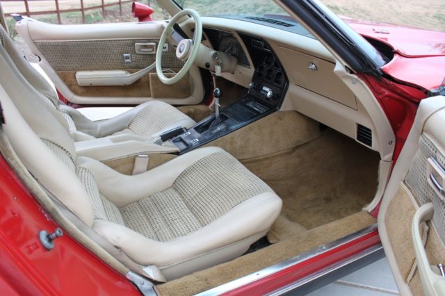 1979 Red Chevrolet Corvette Coupe