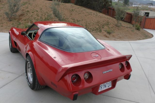 1979 Red Chevrolet Corvette Coupe