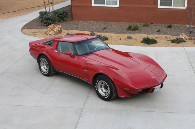 1979 Red Chevrolet Corvette Coupe