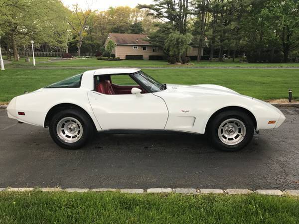 1979 WHITE Chevrolet Corvette Coupe