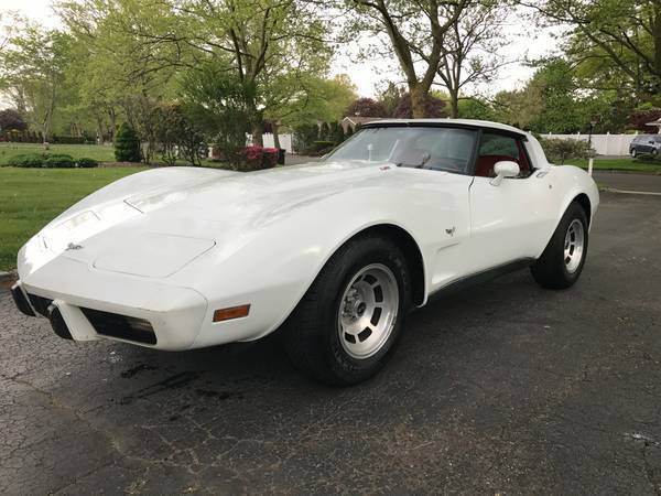 1979 WHITE Chevrolet Corvette Coupe