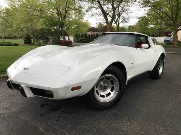 1979 WHITE Chevrolet Corvette Coupe