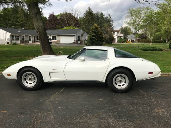 1979 WHITE Chevrolet Corvette Coupe