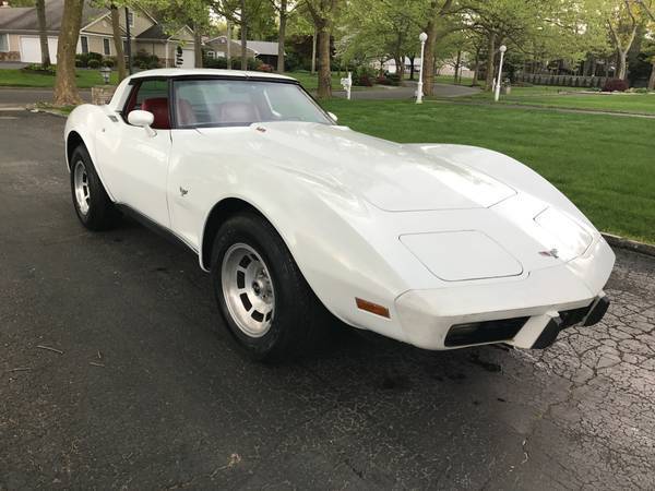 1979 WHITE Chevrolet Corvette Coupe