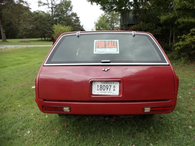 1979 Red Chevrolet Malibu delivery wagon