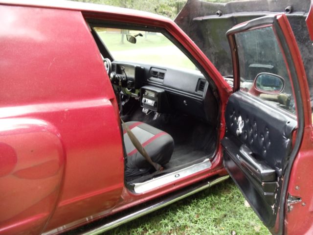 1979 Red Chevrolet Malibu delivery wagon