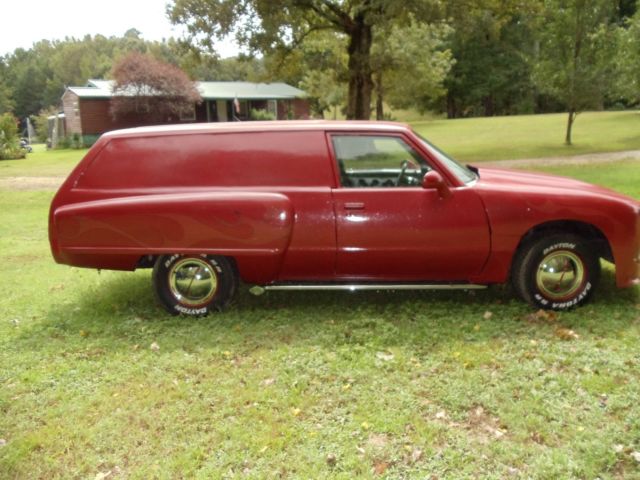 1979 Red Chevrolet Malibu delivery wagon