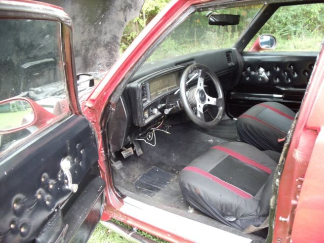 1979 Red Chevrolet Malibu delivery wagon