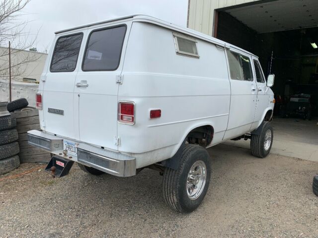 1979 White Chevrolet Other Van Camper