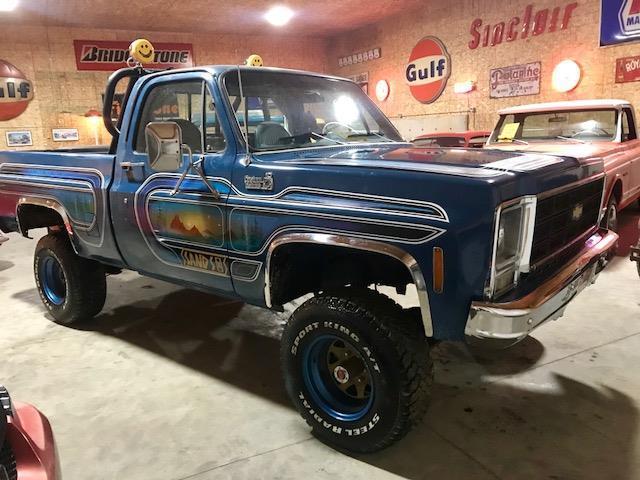1979 Blue Chevrolet Other Pickups truck