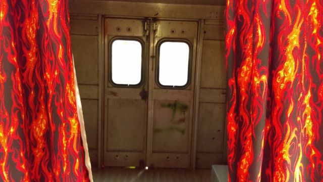 1979 Orange Chevrolet C-10 VAN