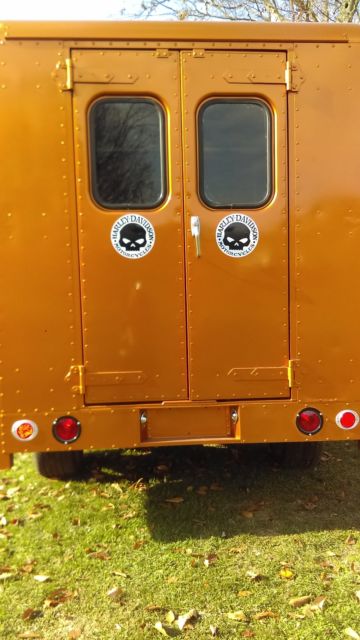 1979 Orange Chevrolet C-10 VAN