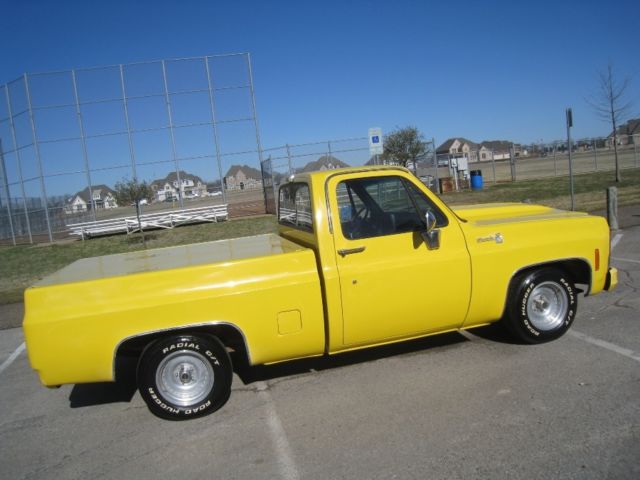 1979 Yellow Chevrolet C-10
