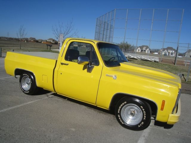 1979 Yellow Chevrolet C-10