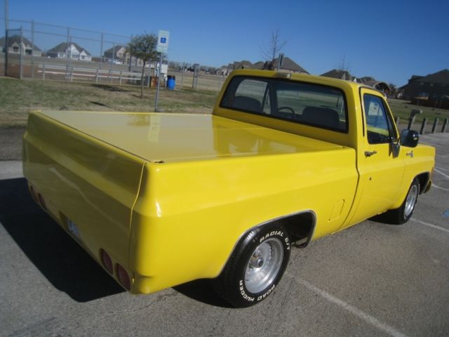 1979 Yellow Chevrolet C-10