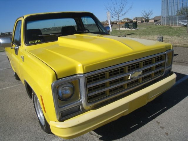 1979 Yellow Chevrolet C-10