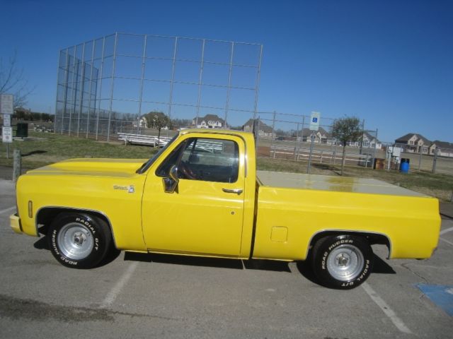 1979 Yellow Chevrolet C-10