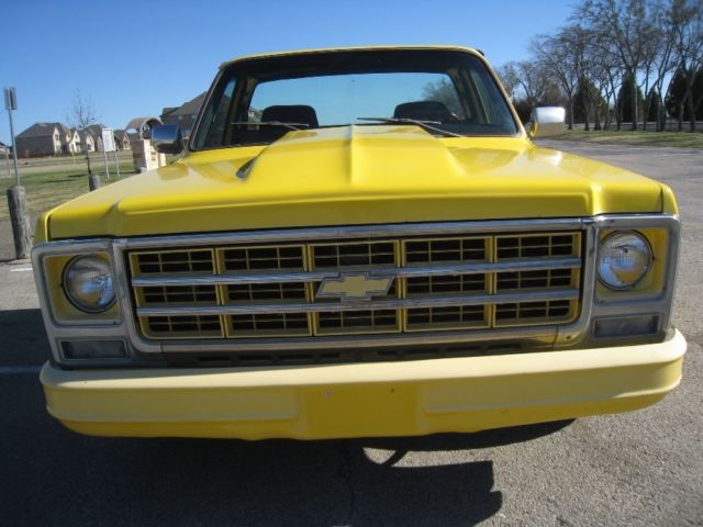 1979 Yellow Chevrolet C-10