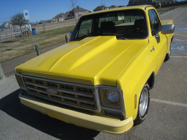1979 Yellow Chevrolet C-10