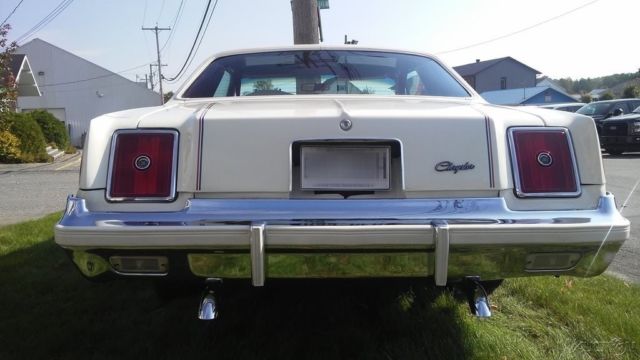 1979 White Chrysler 300 Series Sedan