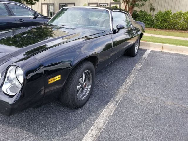 1979 Black Chevrolet Camaro