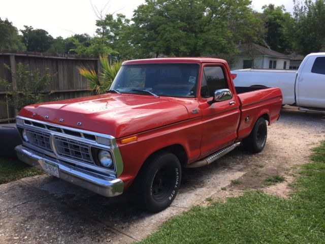 1979 Red Ford F-150 Standard Cab Pickup