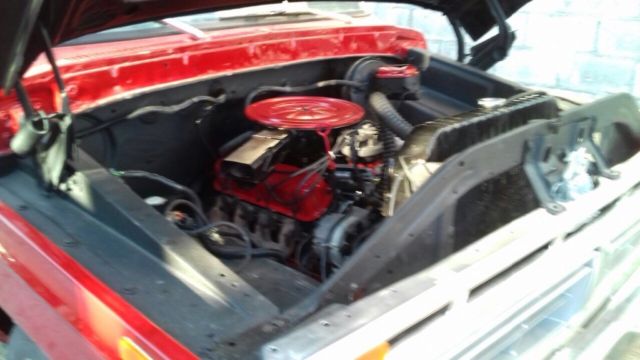1979 Red Ford F-150 Standard Cab Pickup