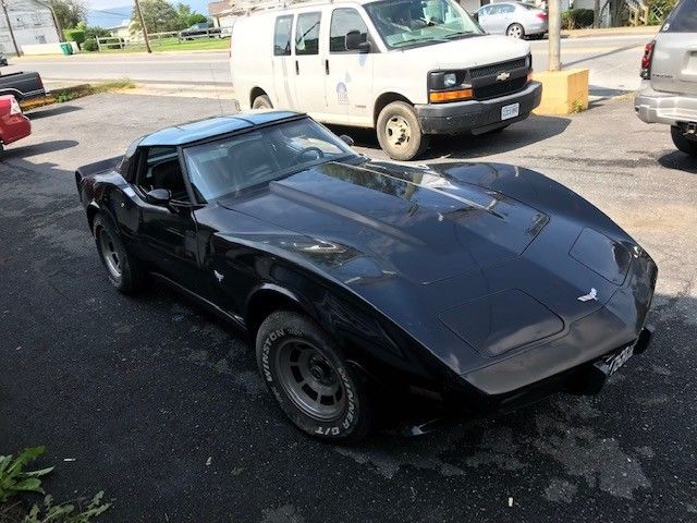 1979 Black Chevrolet Corvette Coupe