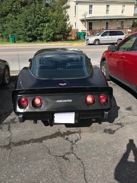 1979 Black Chevrolet Corvette Coupe