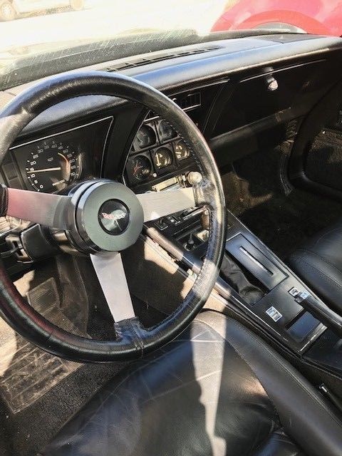 1979 Black Chevrolet Corvette Coupe