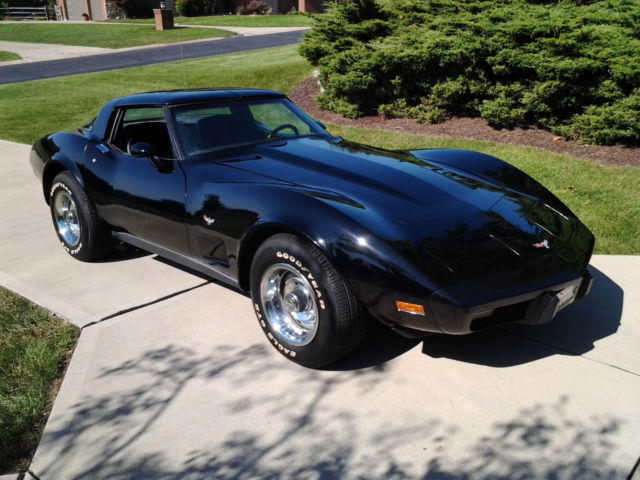 1979 Black Chevrolet Corvette Coupe