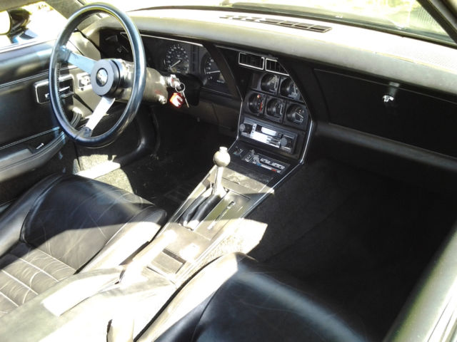 1979 Black Chevrolet Corvette Coupe
