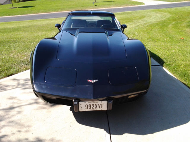 1979 Black Chevrolet Corvette Coupe