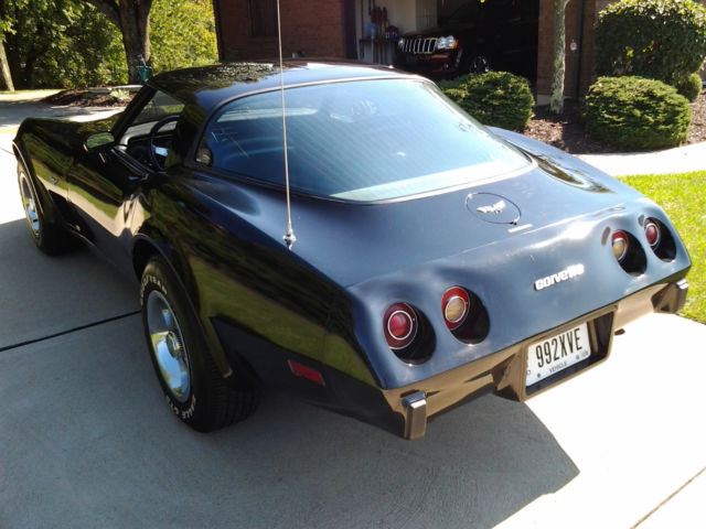 1979 Black Chevrolet Corvette Coupe