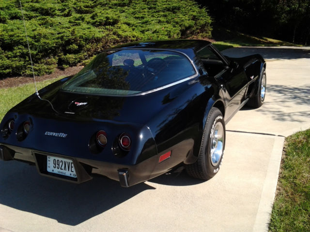 1979 Black Chevrolet Corvette Coupe