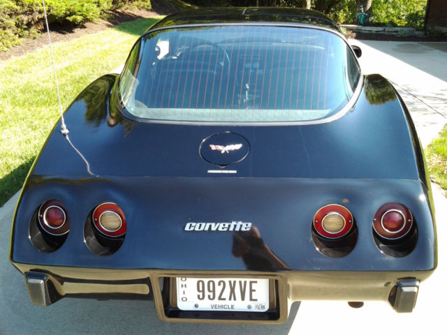 1979 Black Chevrolet Corvette Coupe