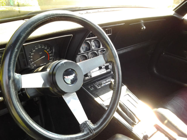1979 Black Chevrolet Corvette Coupe