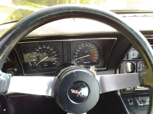 1979 Black Chevrolet Corvette Coupe