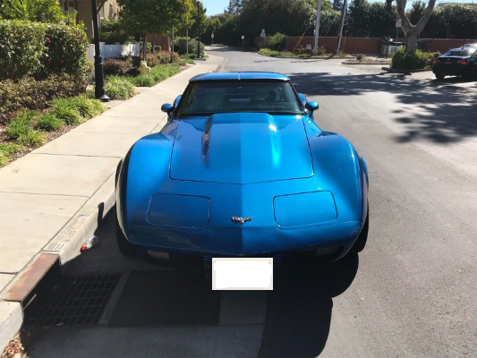 1979 Blue Chevrolet Corvette Coupe