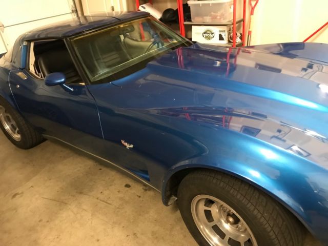1979 Blue Chevrolet Corvette Coupe