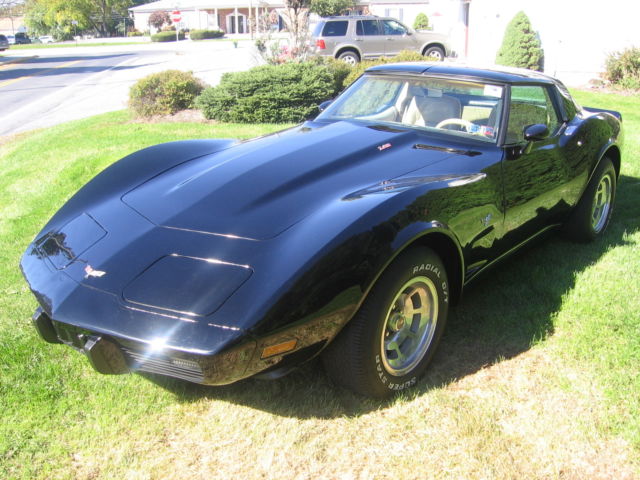 1979 Black Chevrolet Corvette Coupe