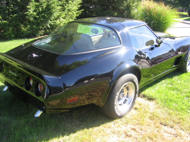 1979 Black Chevrolet Corvette Coupe