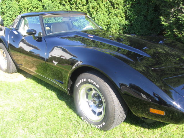 1979 Black Chevrolet Corvette Coupe