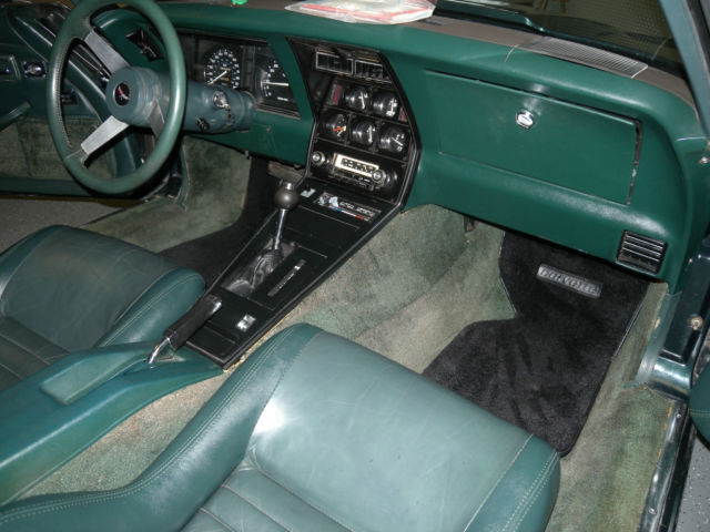 1979 green Chevrolet Corvette coupe