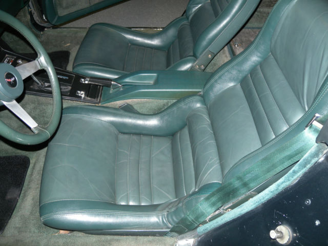 1979 green Chevrolet Corvette coupe