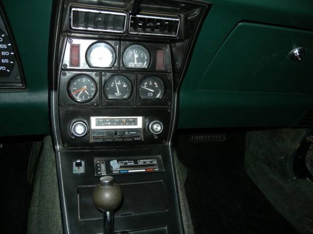1979 green Chevrolet Corvette coupe